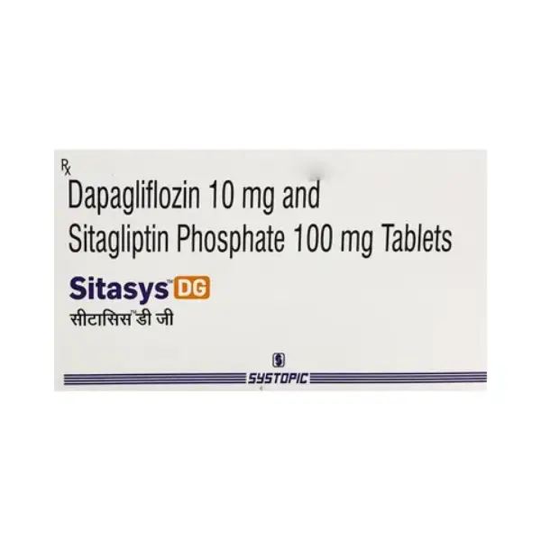 Sitasys DG 10mg/100mg Tablet